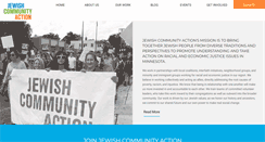 Desktop Screenshot of jewishcommunityaction.org